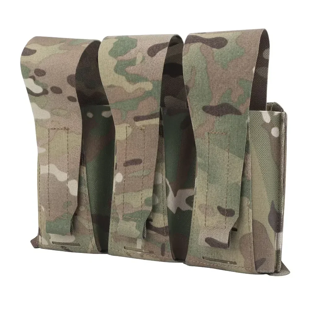 ERQYGRA táctico multifuncional Triple Mag bolsa chaleco caza revista juego de guerra accesorios Paintball tiro equipo al aire libre - imagen 3