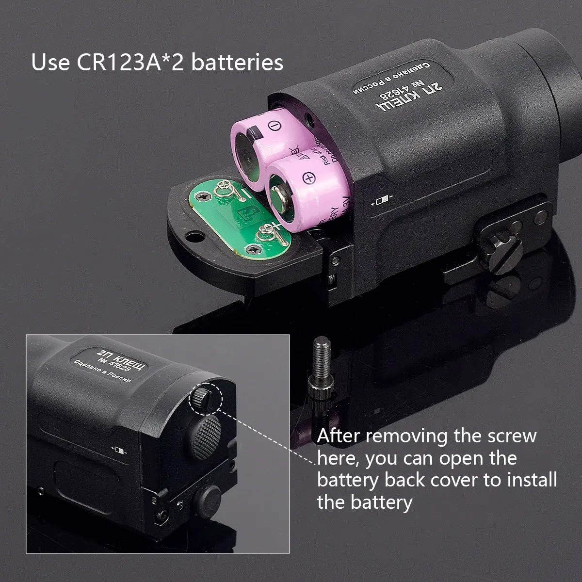 Zenitco Perst4 Láser verde y linterna táctica con mando remoto AK - imagen 2