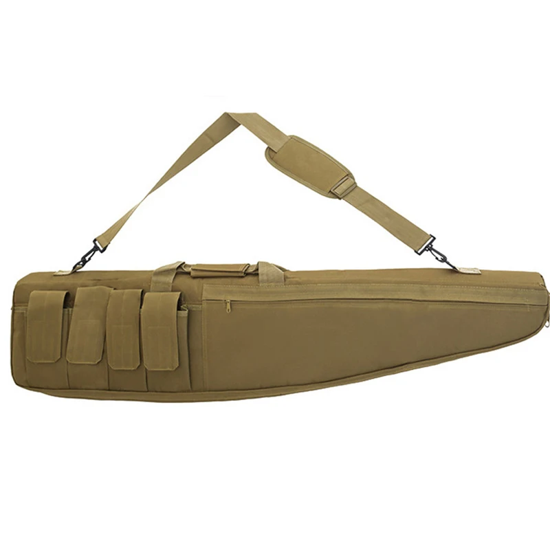 Bolsa de pistola larga impermeable para caza, equipo táctico de alta resistencia de 120cm, espuma Airsoft, funda de goma para Rifle de francotirador, paquete de armas de fuego - imagen 3