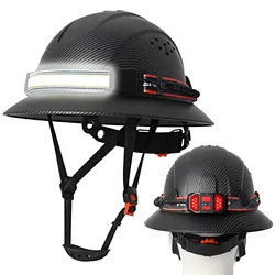 Casco táctico ligero con luz LED anticolisión transpirable CE