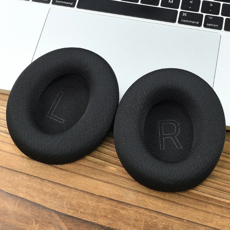 Almohadillas para los oídos espuma con memoria suave para auriculares para juegos diseño a prueba sudor con ruido