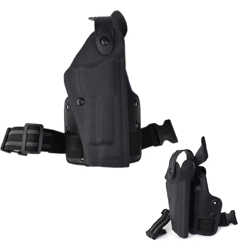 Tácticas militares al aire libre Protector rápido de piernas equipo de caza del ejército entrenamiento pistola de combate Protector de piernas M9 92 96 pistola - imagen 2