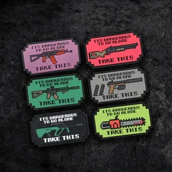 Parche táctico PVC con velcro – Insignia para equipamiento militar