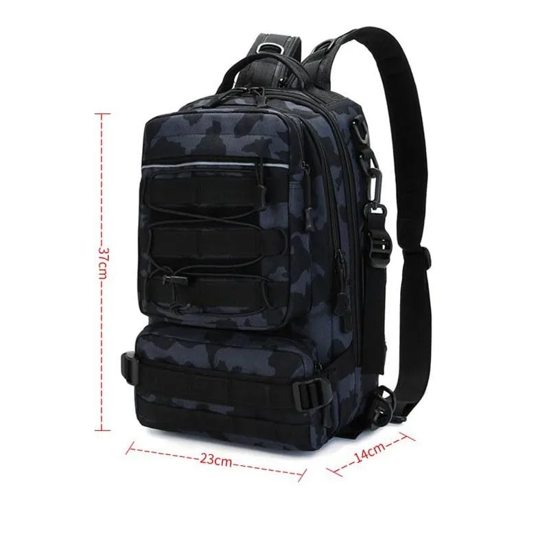 Mochila táctica al aire libre, equipo de caza militar, Mochila de viaje deportiva impermeable para hombre, Mochila de Camping, bolsa de pesca - imagen 3
