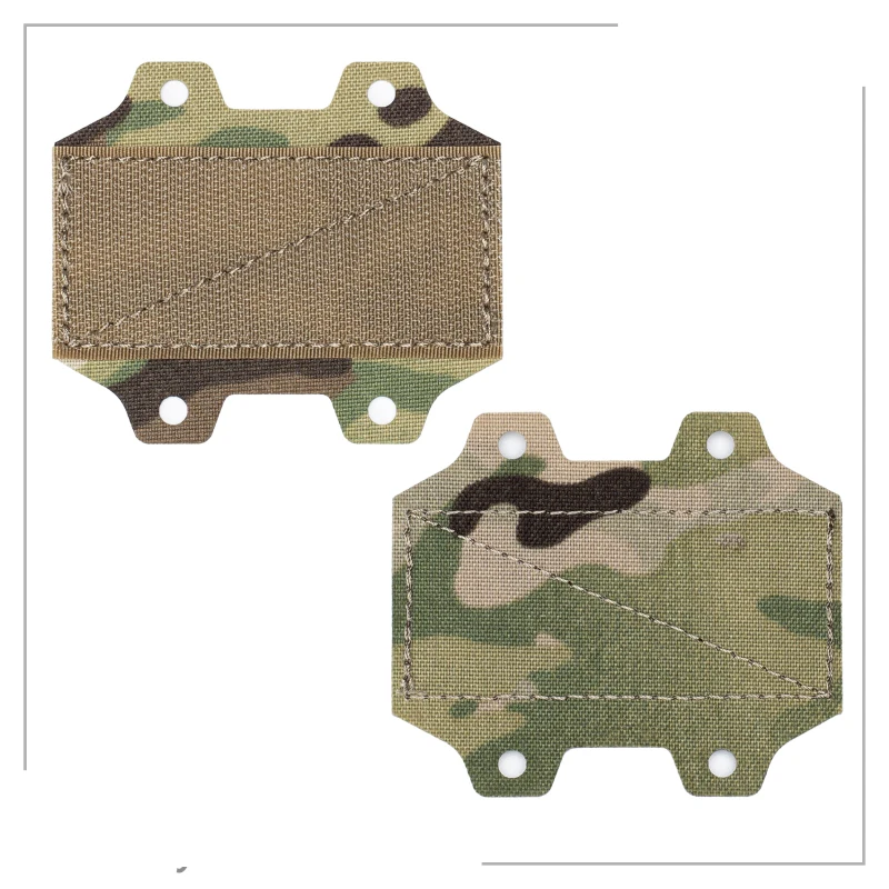 Correa de pierna deportiva táctica, placa de hundimiento adhesiva, puente de gancho y bucle - imagen 4