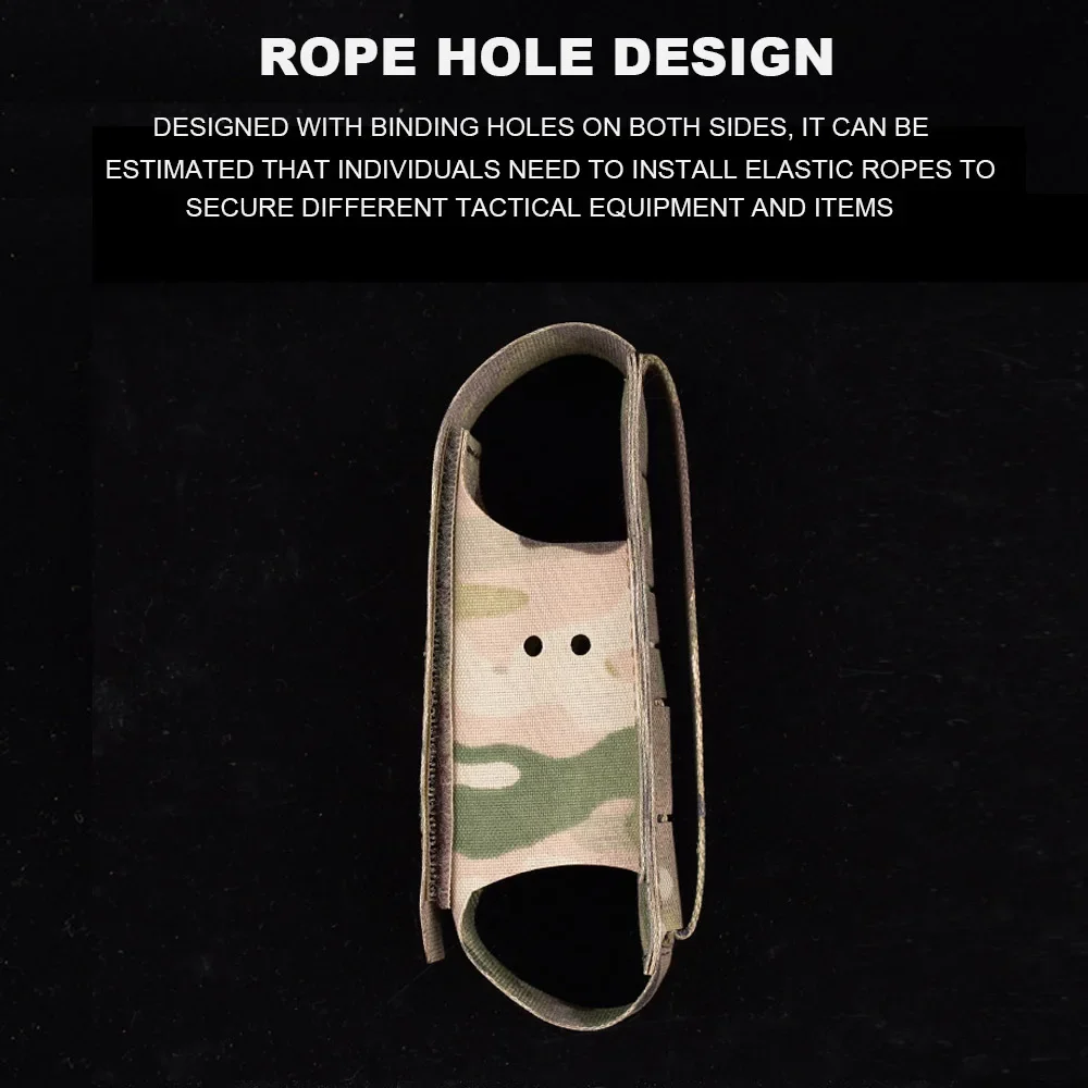 Bolsa táctica TKO para caza, bolsas de granada para bomba de humo Molle, herramienta para exteriores, linterna, torniquete EMT, bolsa para revistas Airsoft - imagen 4