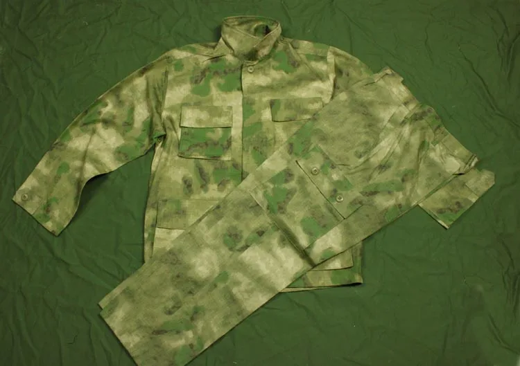 Traje verde de las cuatro estaciones ATFG, tela de malla, generación de BDU-1 - imagen 2