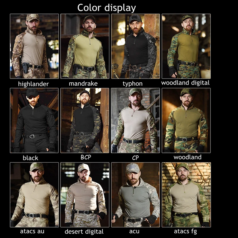 Traje Táctico Multiterreno de Alta Resistencia para Airsoft y Paintball - imagen 5