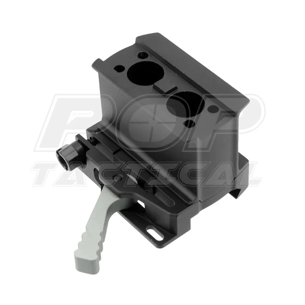 Palanca de montaje LRP de liberación Picatinny con espaciador bajo de Metal para R5 RDS AIMT2Sight M5 M5S M5B alcance óptico Airsoft caza - imagen 5