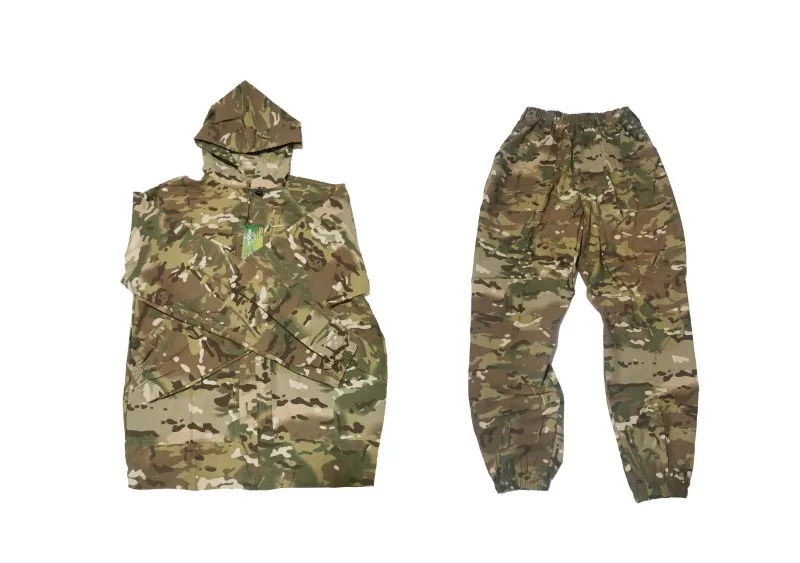 Conjunto de vestido de camuflaje ligero ruso EMR Little Green Man Ruin Camo flor blanca primavera verano - imagen 3