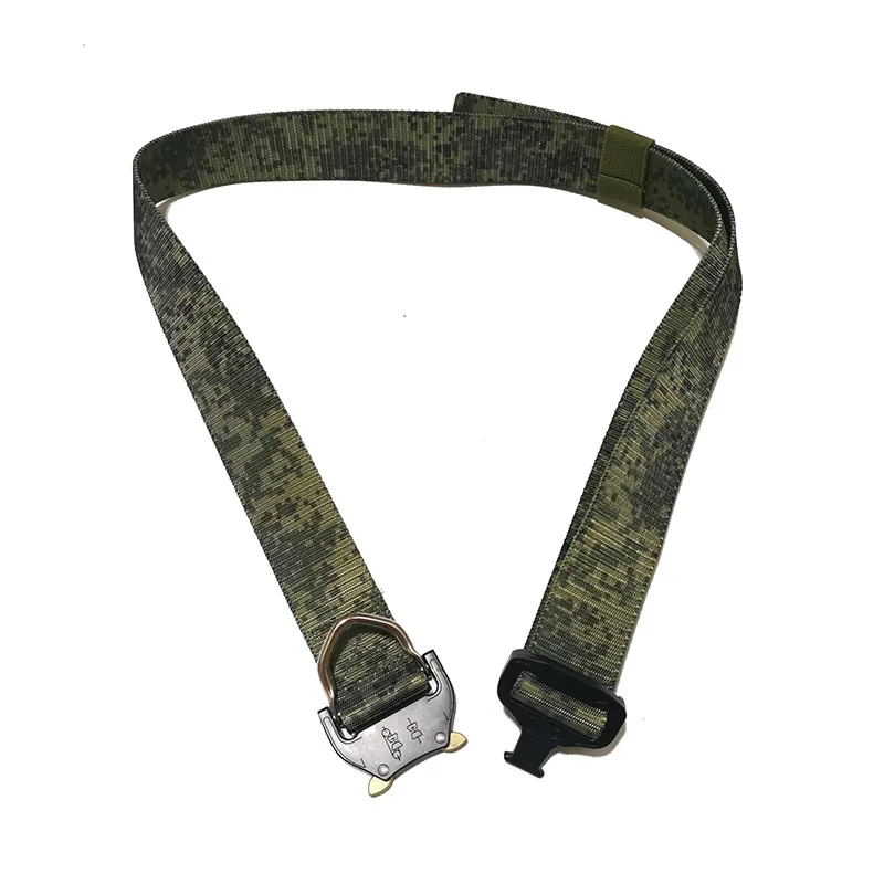 Cinturón de Cintura interior táctico de camuflaje Digital EMR ruso, hebilla de Metal de liberación rápida - imagen 3