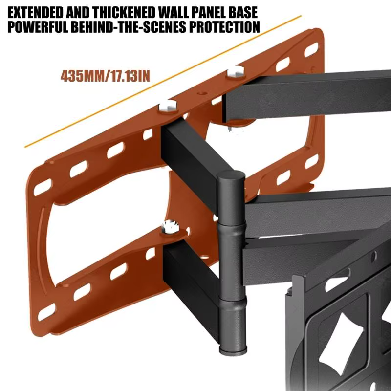 Soporte pared TV ajustable con movimiento completo
