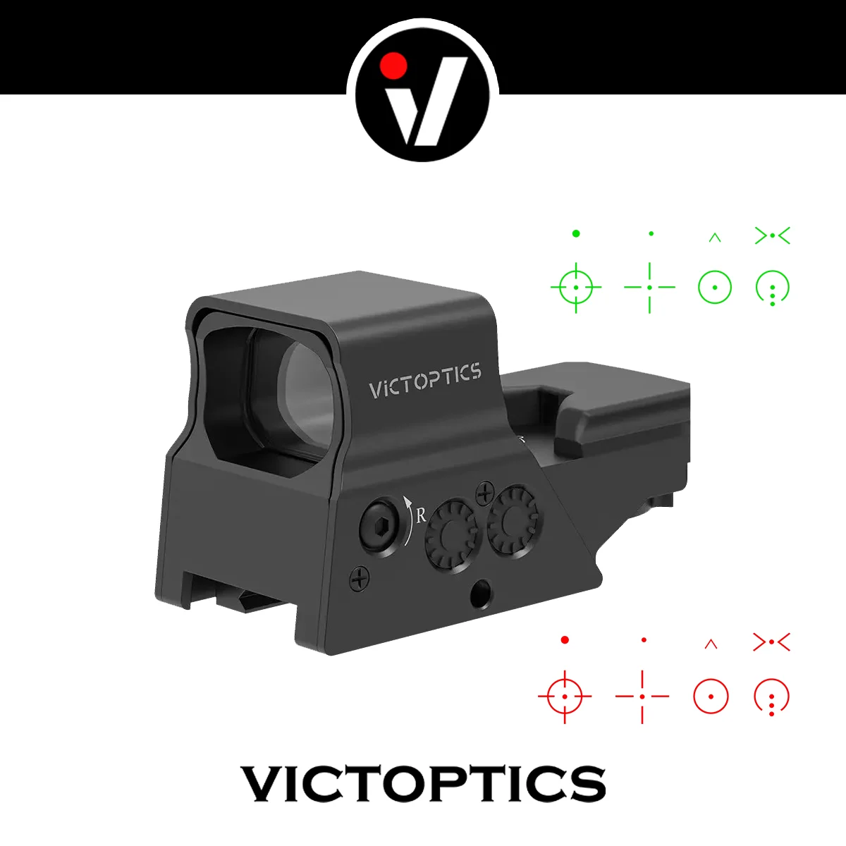 Victoptics Omega mira táctica punto rojo con retícula - imagen 4