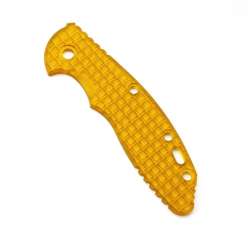 Parches de básculas con mango de cuchillo plegable Ultem PEI, 1 unidad, para cuchillos originales XM18 de 3,5 ", Material de parche hecho a medida, accesorios DIY - imagen 3
