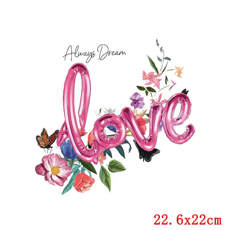 Adhesivo para ropa de flores para niña, transferencias de calor para planchar, parches para ropa, parches de transferencia térmica para decoración de ropa DIY - imagen 3