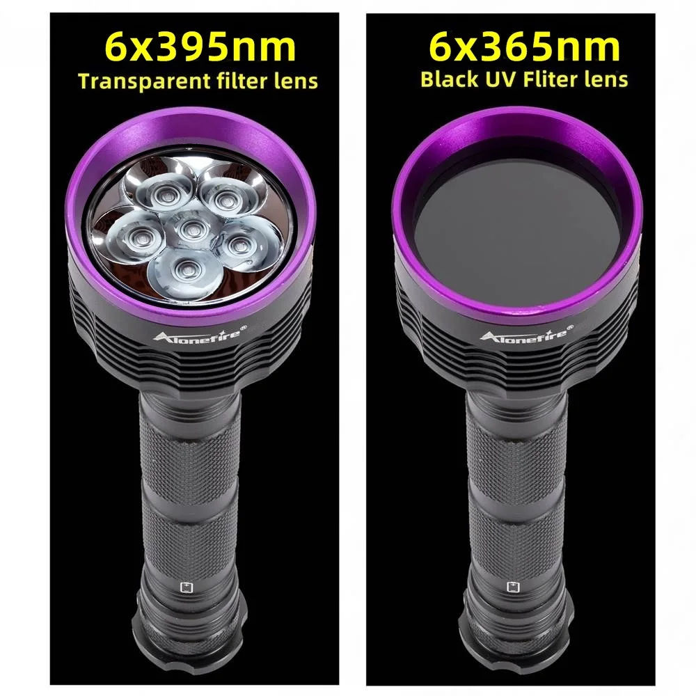 Linterna LED UV luz negra para tinta invisible y manchas mascotas - imagen 2