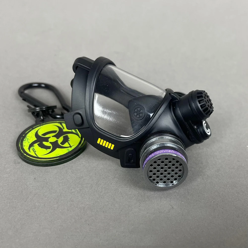 Llavero/colgante con máscara de gas COD20 MW3 No.1 - imagen 2