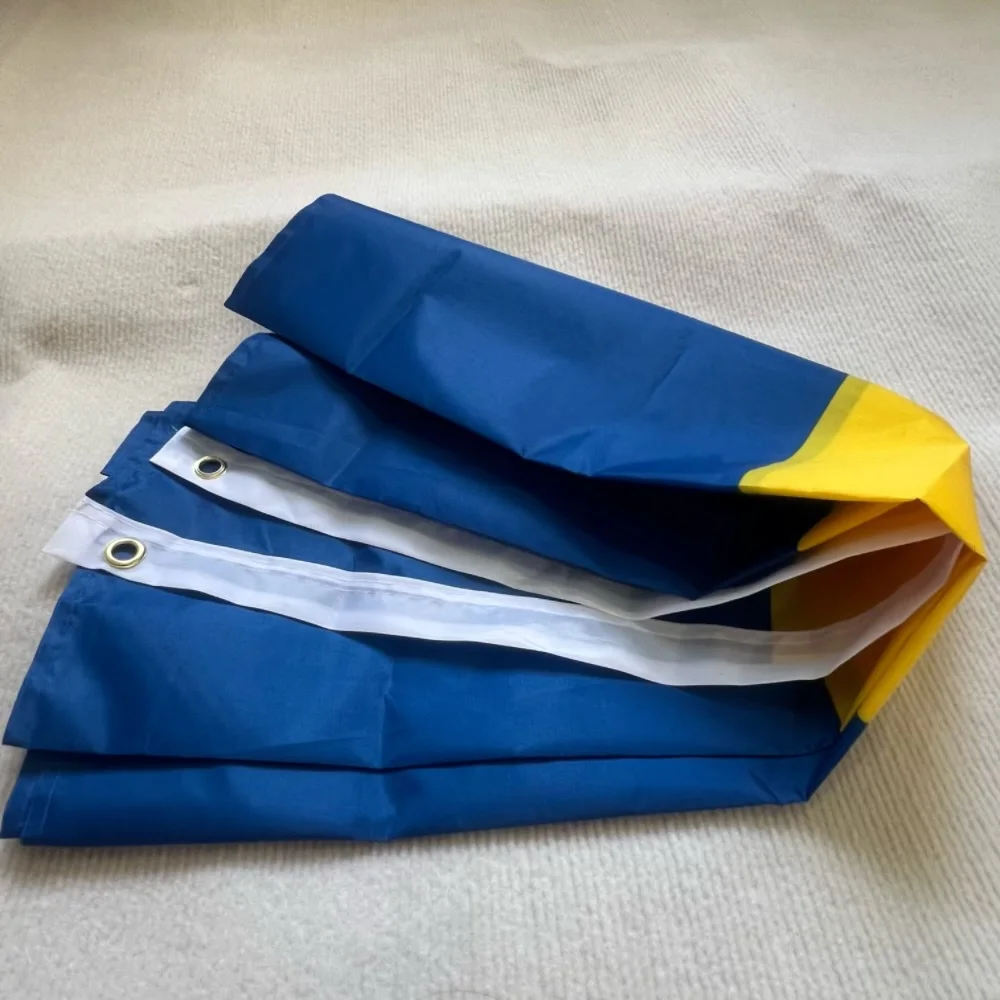 Bandera sueca YIXIN de 3 pies x 5 pies, bandera colgante SWE SE, bandera del Reino de Suecia, bandera colgante estándar de poliéster - imagen 5