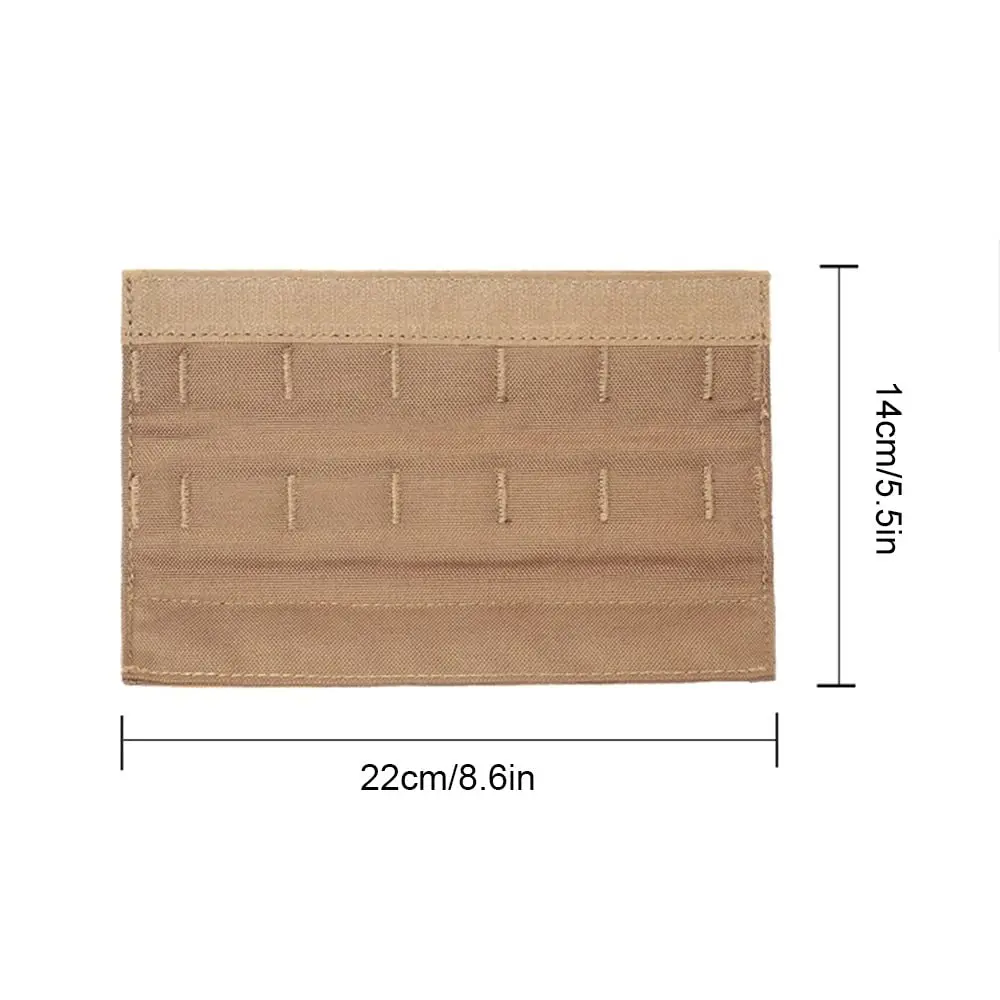 Cubierta supresor ajustable resistente al calor con Molle para escalada al aire libre caza tiro 8,66 ''x 5,51'' - imagen 5
