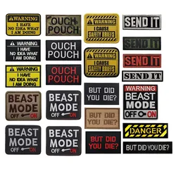 Parche morale patch bordado – emblema táctico en tela