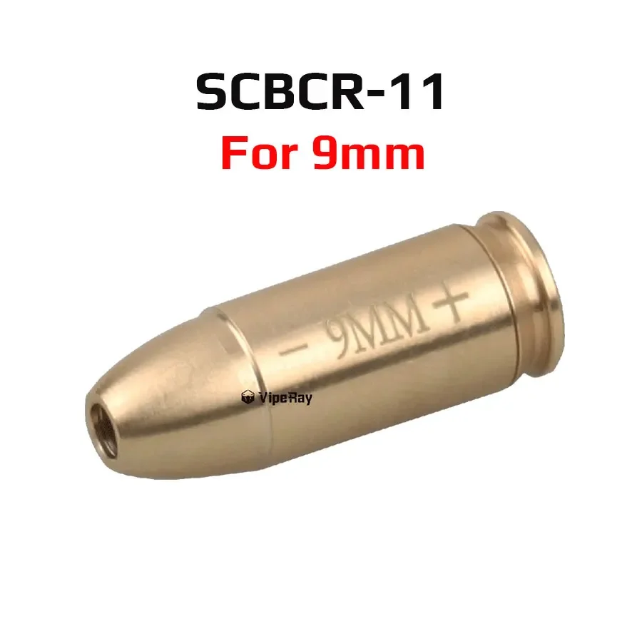 Cartucho táctico rojo para mira láser, 9Mm, 12Ga, 20Ga, 223, 308, 5,45x39, 7,62x39, 9x19mm, tapas a presión para balas de entrenamiento - imagen 4