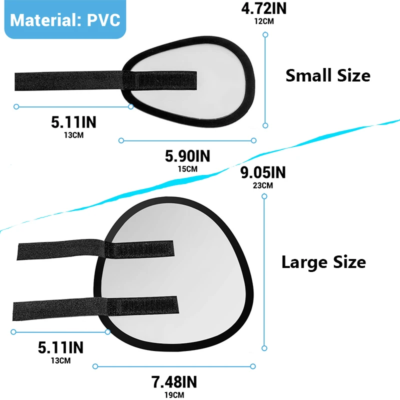 4 Uds. Envolturas de señuelo de pesca cubiertas de señuelo de PVC transparente guantes de cebo 7,48 ''/5,9 ''protectores de anzuelos de señuelo para armadura de caña de pescar - imagen 2