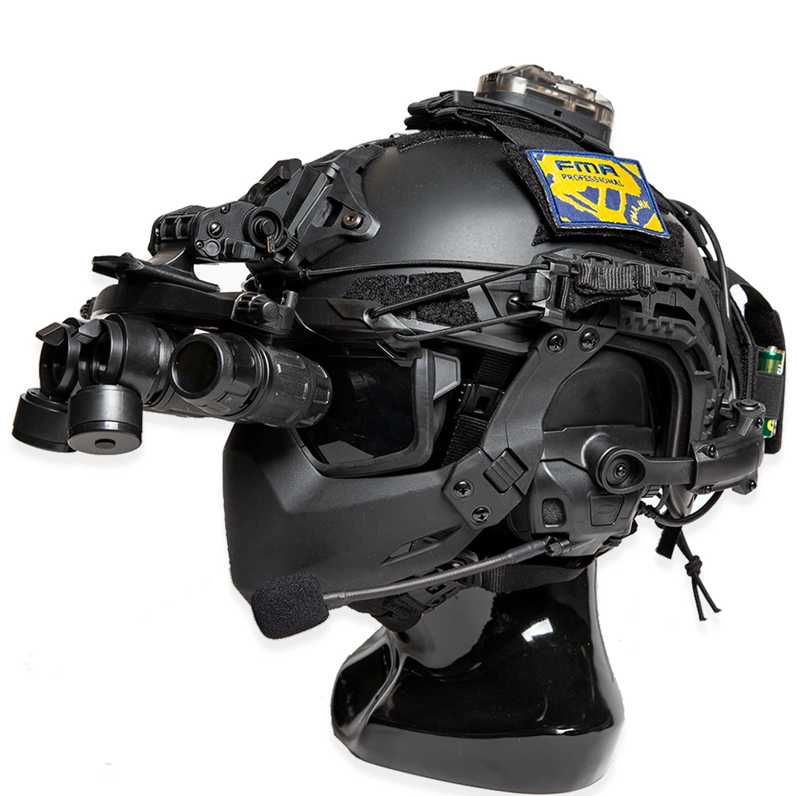 Casco balístico FMA Caiman, protección gruesa ajustable (L/XL) Kryptek Multicam Highlander Digital Desert - imagen 4