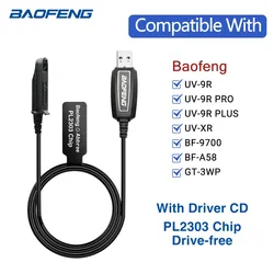 Cable programación USB Baofeng UV-9R Pro Plus XR