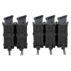 Fundas MOLLE portacargadores 9mm doble con porta