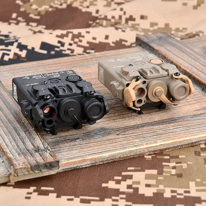 WADSN Airsoft táctico DBAL A2 solo láser rojo Punto Verde indicador no IR lente no LED luz blanca luz estroboscópica arma de caza linterna - imagen 2