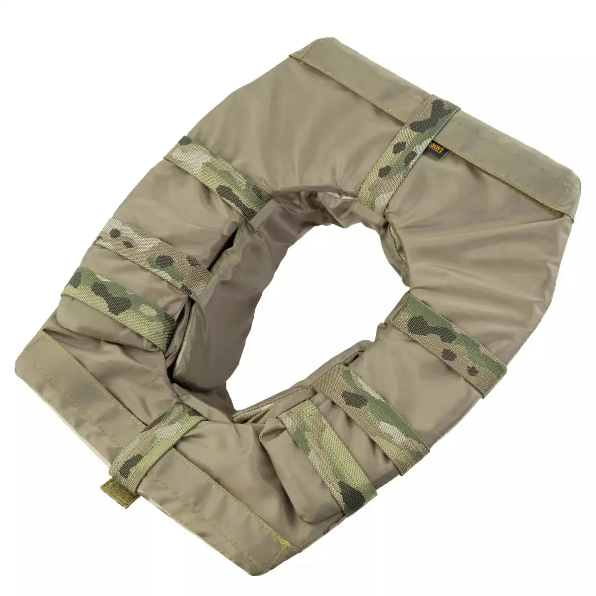 Protector táctico ajustable para cuello, amplia cobertura airsoft