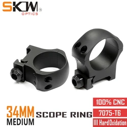 SKWGEAR mira telescópica 34mm Picatinny - Accesorio táctico resistente