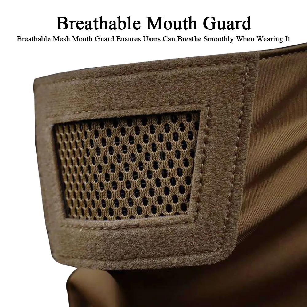 SINAIRSOFT Máscara protectora táctica de cara completa para máscara deportiva de caza de Paintball Airsoft - imagen 5