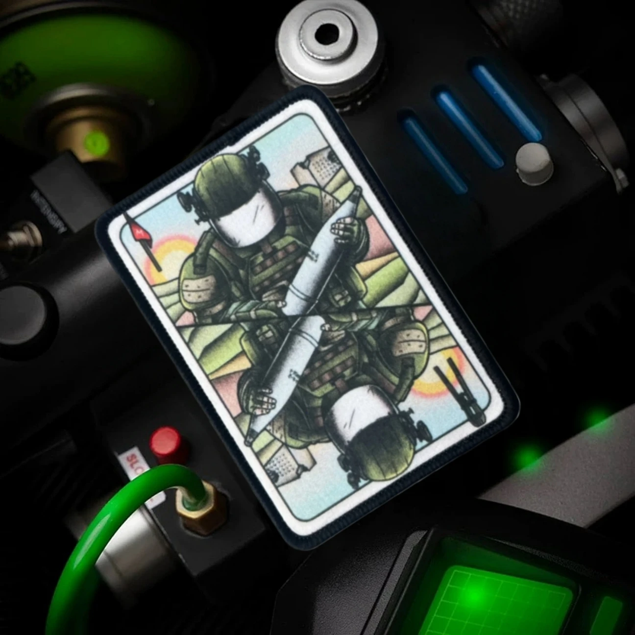 Parche de insignia de moral de OVR-3SH, apliques militares, brazalete táctico, gancho y bucle impresos para ropa, mochila, accesorios, pegatinas