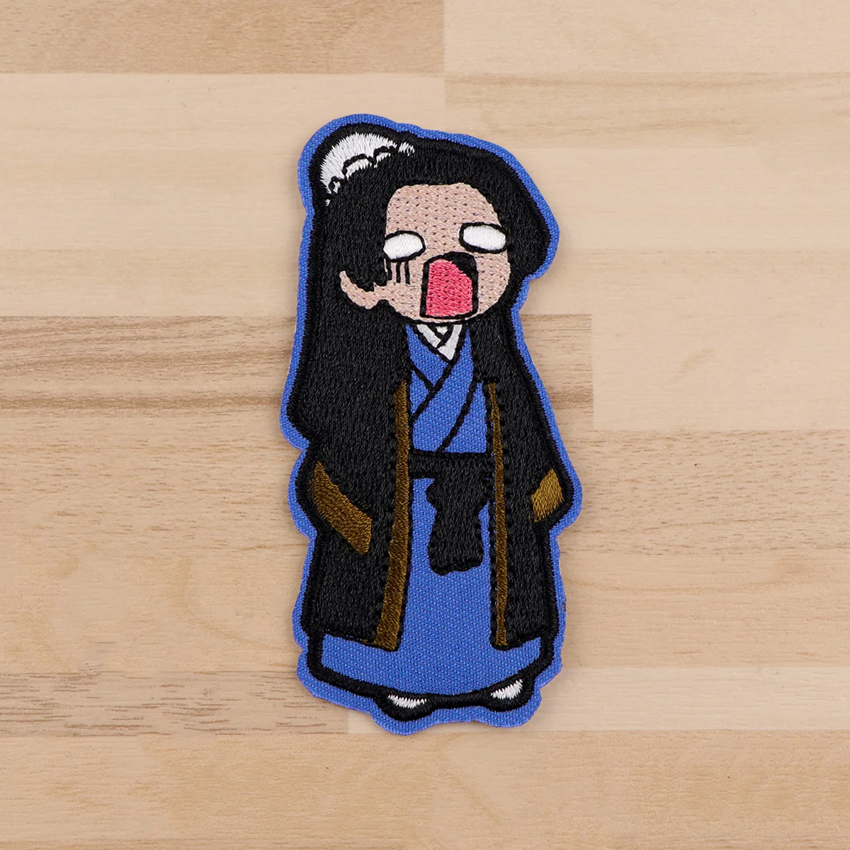 Divertido Anime Boy parche para planchar ropa parche para ropa parche bordado de dibujos animados accesorios de ropa pegatinas de costura - imagen 5