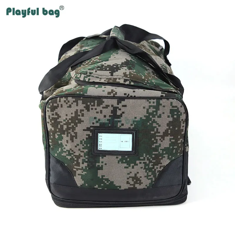 Mochila de camuflaje, bolso de viaje impermeable, mochila portátil para equipaje de montaña y senderismo, AVA38 - imagen 5