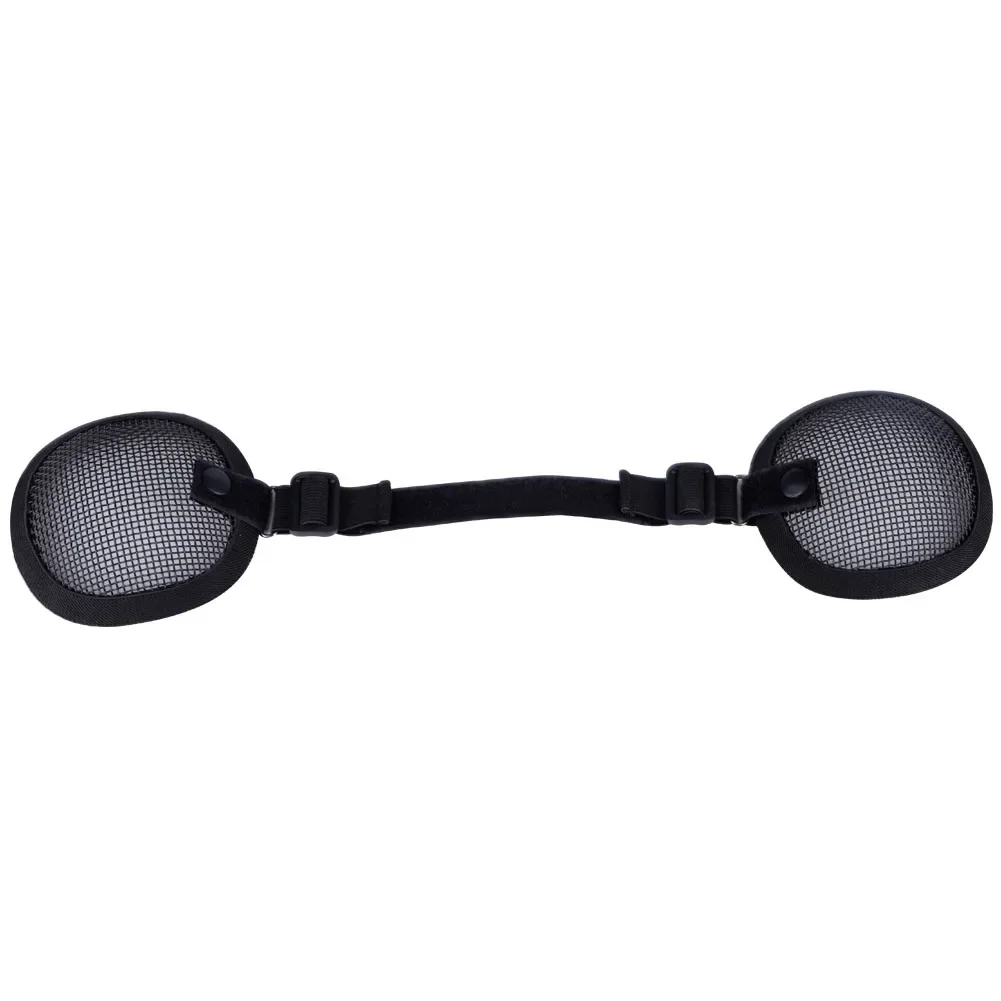 Protector de oídos de malla de alambre 3G, cubierta de protección de oídos de acero, lado de malla metálica de Paintball para casco rápido (sin casco) - imagen 5