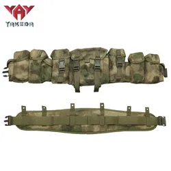 Yakeda conjunto táctico cintura pecho camiseta sin mangas MOLLE