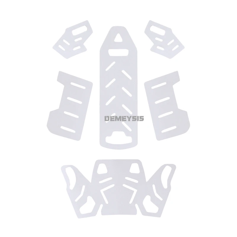 6 unids/set casco táctico WENDY pegatina mágica parches para casco gancho bucle sujetador equipo pegajoso accesorios para casco Wendy - imagen 3