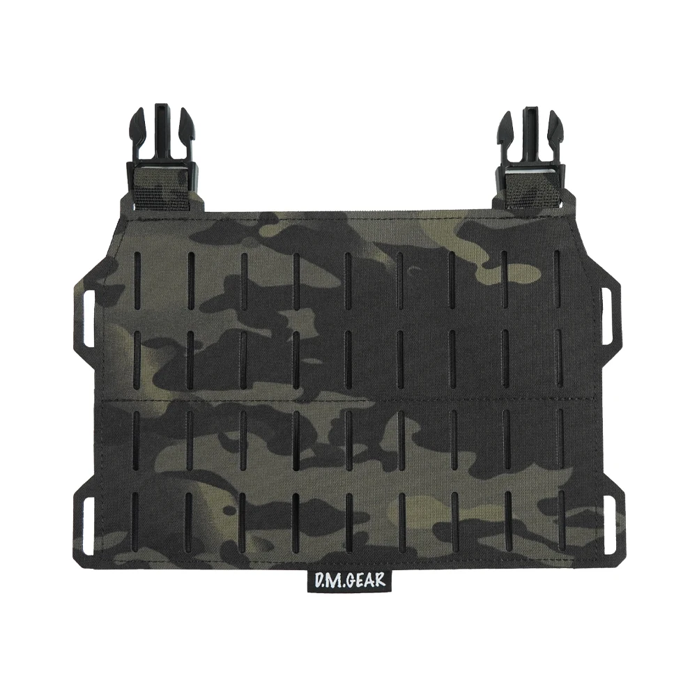 Panel de aparejo de pecho táctico, portador de placa, solapa frontal, cartel Molle Compatible con Airsoft, accesorios para equipos de caza, deportes al aire libre - imagen 2
