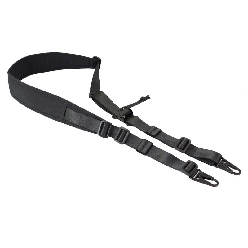 Eslinga para pistola táctica, cinturón de 2 puntos, ajuste rápido, arnés de correa para pistola de caza, equipo para deportes al aire libre AQB140