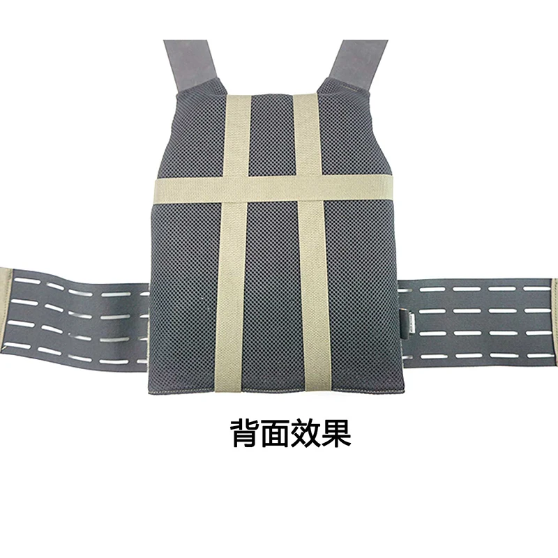 Panel trasero de extensión de conversión Molle, accesorios de chaleco FSCK para caza táctica al aire libre - imagen 5