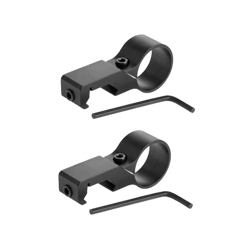 Anillo ultraligero de 90 grados para caza láser, tubo adaptador de montaje de 1 pulgada, 20mm, 7/8 pulgadas, para linterna - imagen 5