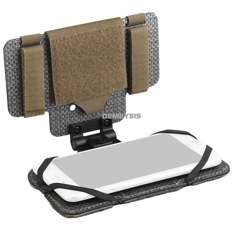 Tablero de navegación al aire libre, soporte para teléfono móvil, chaleco de caza plegable para tiro, bolsa de Panel, estante táctico para teléfono, paquete de mapas - imagen 2