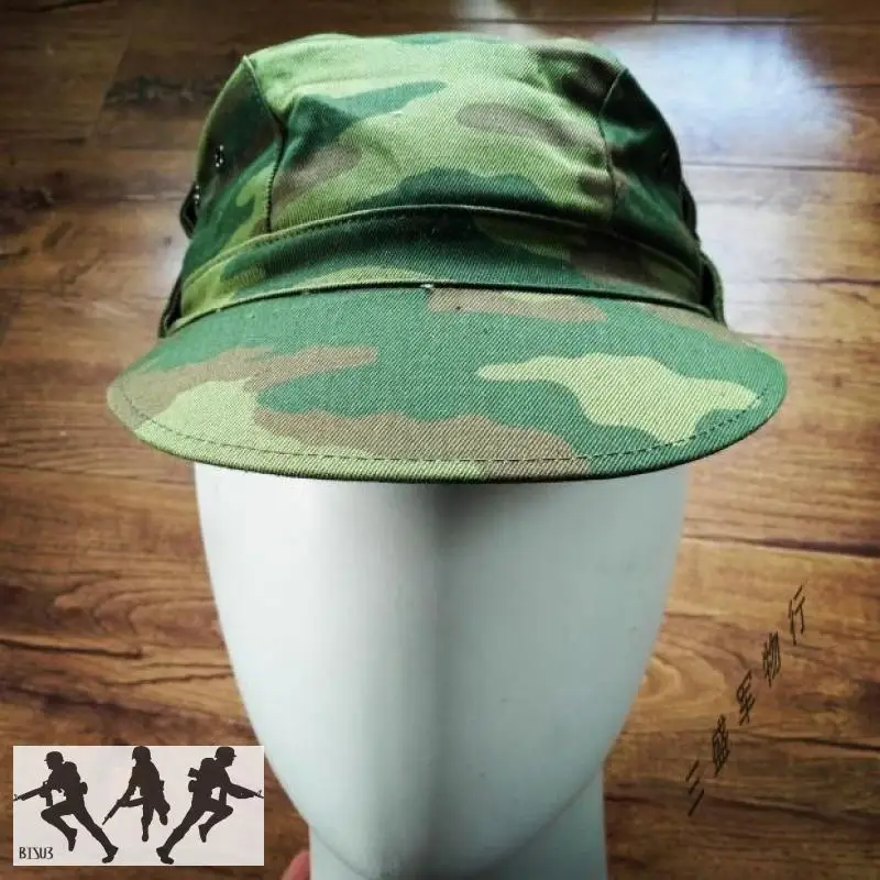 Fan ruso 97Flora, sombrero de soldado pequeño de camuflaje Horizontal, sombrero de combate ruso, sombrero táctico de caza al aire libre - imagen 4