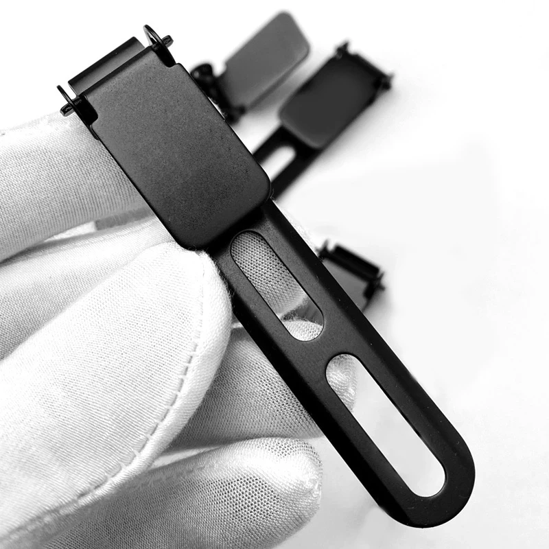 Clip de cintura Universal para cuchillo, abrazadera de cinturón de acero inoxidable, accesorios de caza, 1 unidad - imagen 5