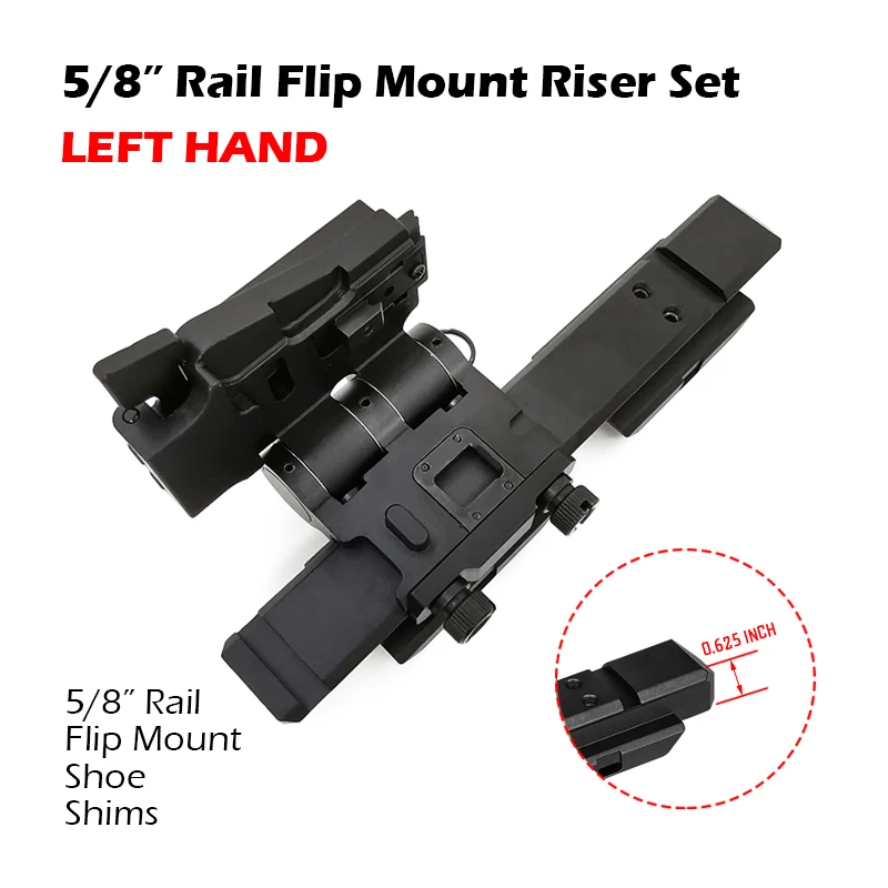 Side Flip 0.625 L BK