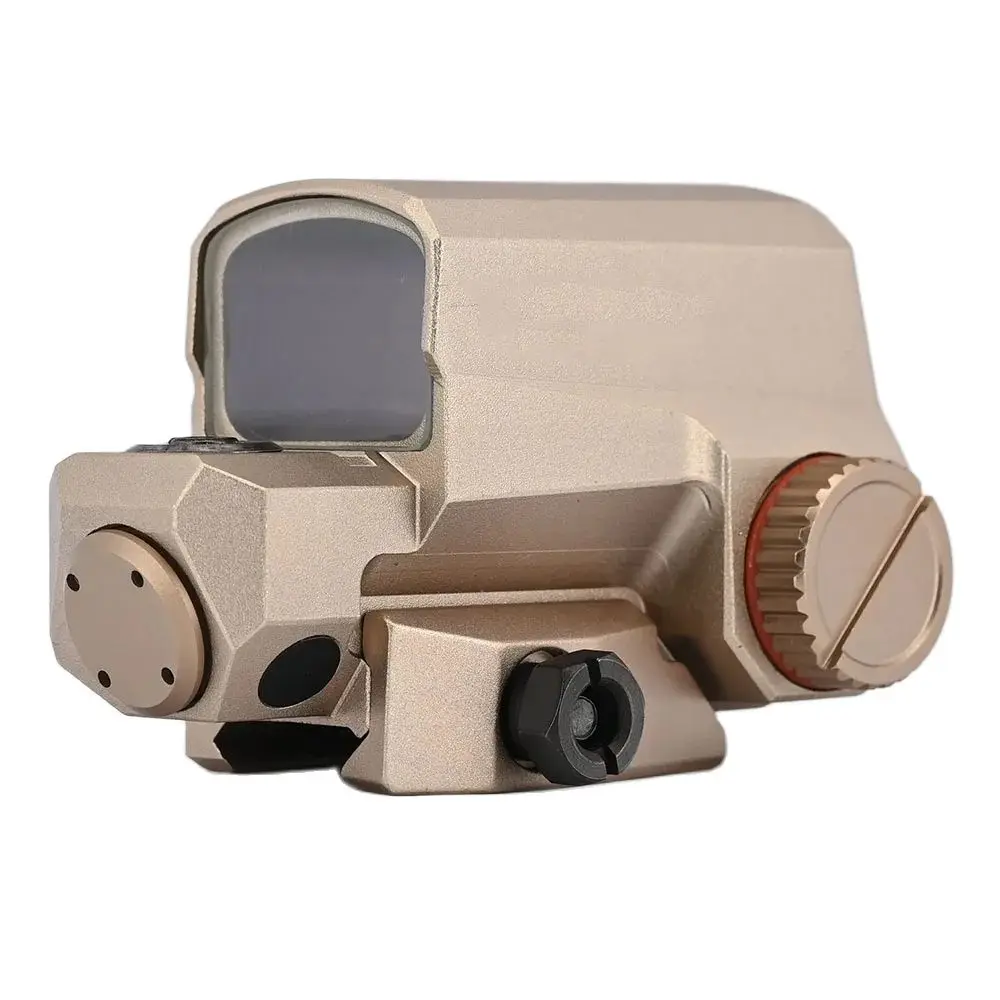 LO completamente cerrado LCO 1x colimador de mira de punto rojo verde de aluminio para juego táctico Airsoft - imagen 5