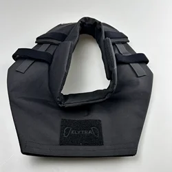 Protector de cuello táctico, combate de cobertura completa ajustable para chaleco portador de placa, equipo accesorio