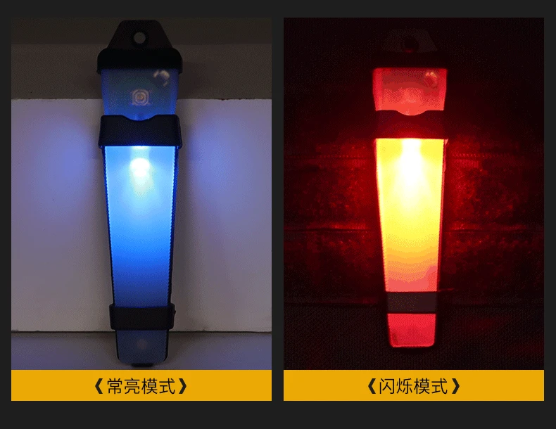 Luz de señal táctica, 7 colores, se puede cambiar, luz intermitente de seguridad para casco de bicicleta, lámpara de señal deportiva Militar, nueva versión 3 - imagen 4